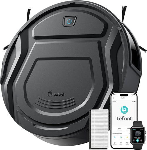 Robot Vacuum 4000Pa Slim 7.8cm Pet Hair Smart Cleaner