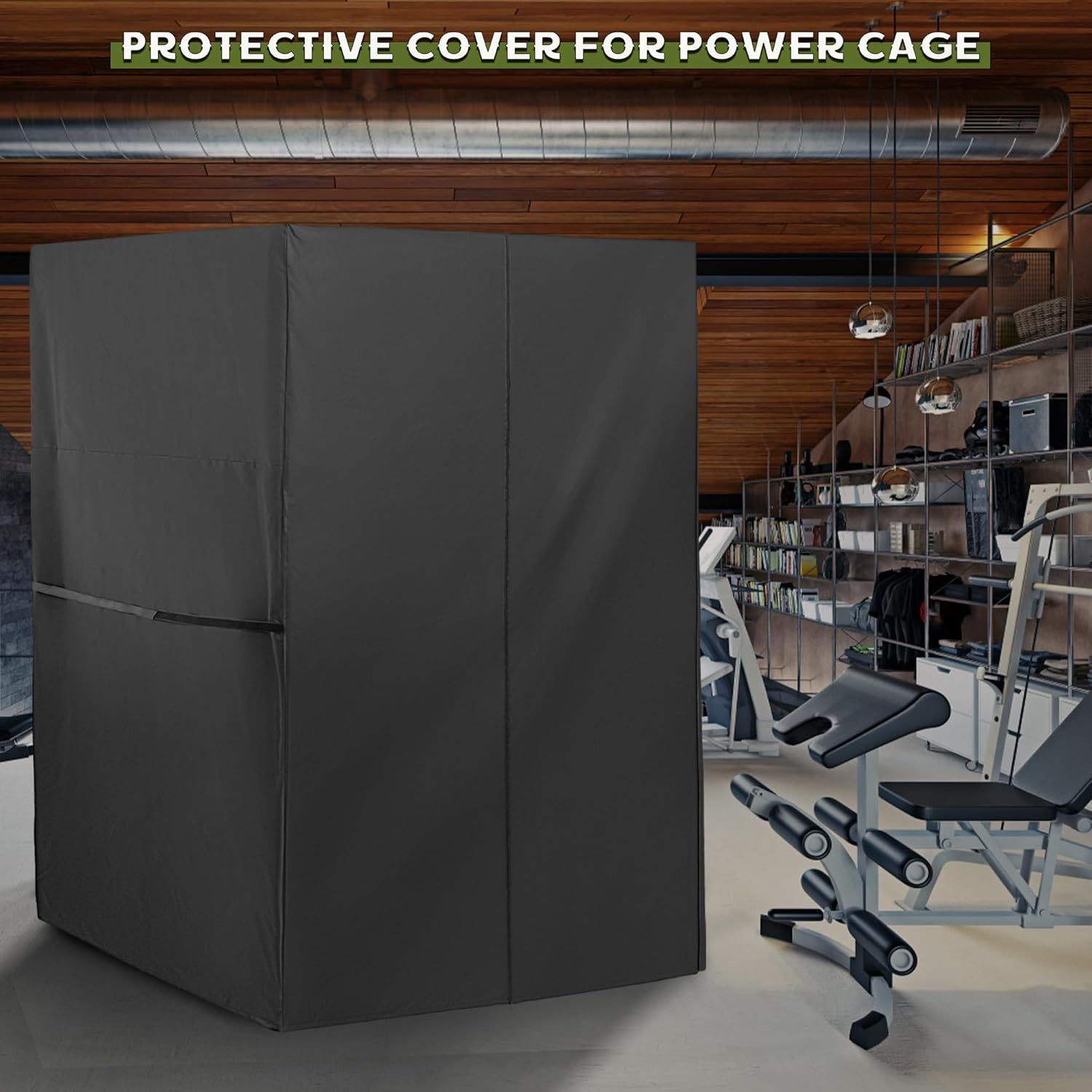 Waterproof Squat Rack Cover Power Cage Gym Rack Protector