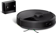 Robot Vacuum Mop Combo LiDAR Mapping WiFi Smart Auto Clean Black