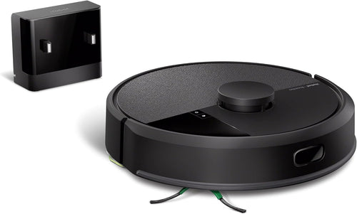 Robot Vacuum Mop Combo LiDAR Mapping WiFi Smart Auto Clean Black