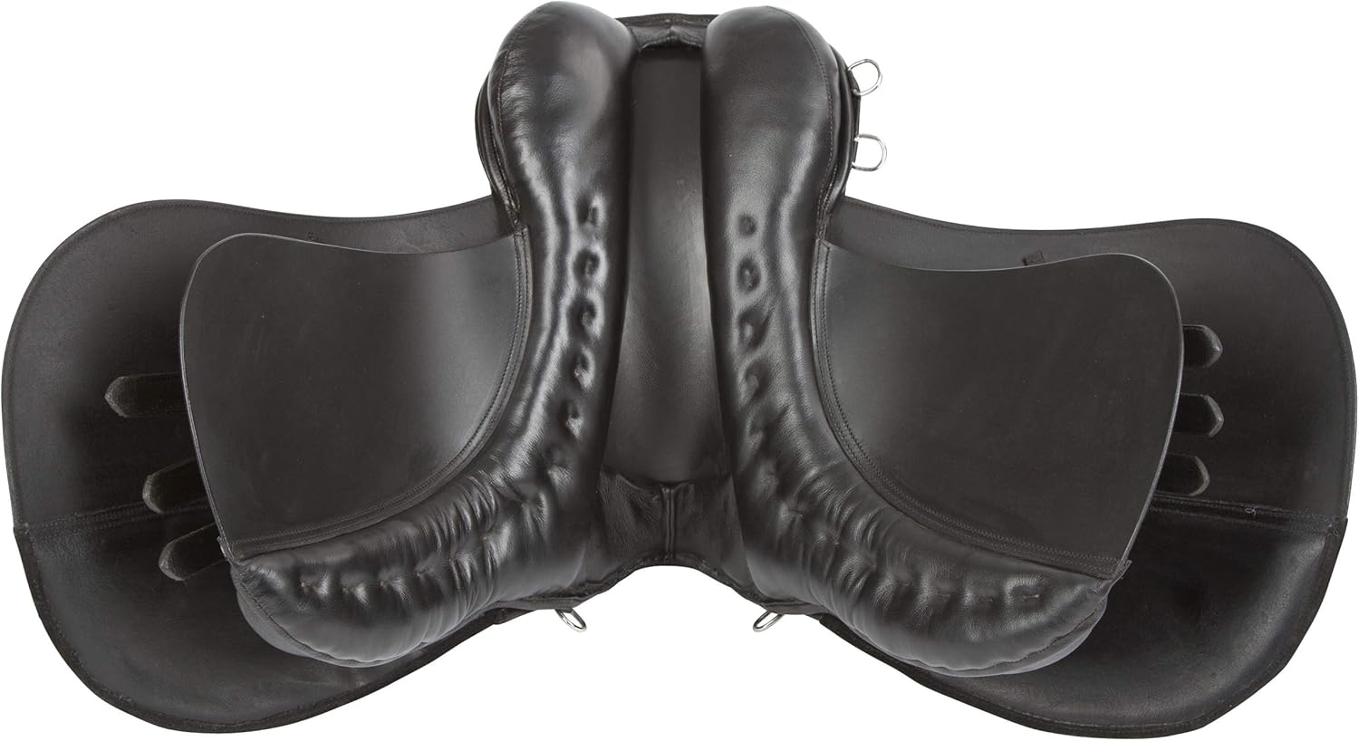 17.5 Inch Black Leather Saddle Starter Set
