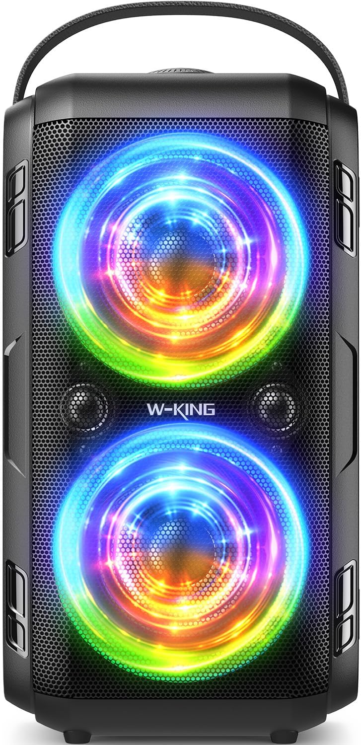 180W Portable Bluetooth Party Speaker Bass LED 24H TWS