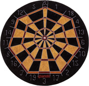 18in Quad Dartboard Sisal Heptaboard Pro Custom Wire Dividers