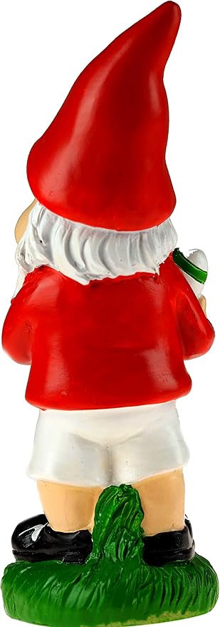 Welsh Rugby Garden Gnome 20cm Resin Hand Painted Ornament Decor