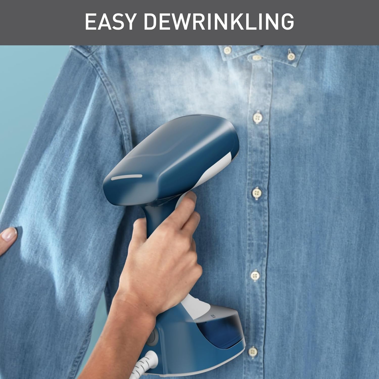 Handheld Clothes Steamer Fast Heat 25g Steam Portable Fabric