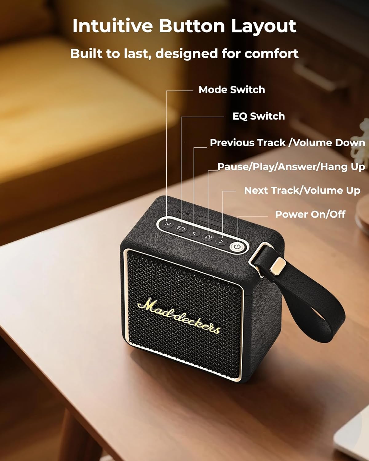 40W Portable Bluetooth Speaker IPX7 Waterproof RGB 17H Bass