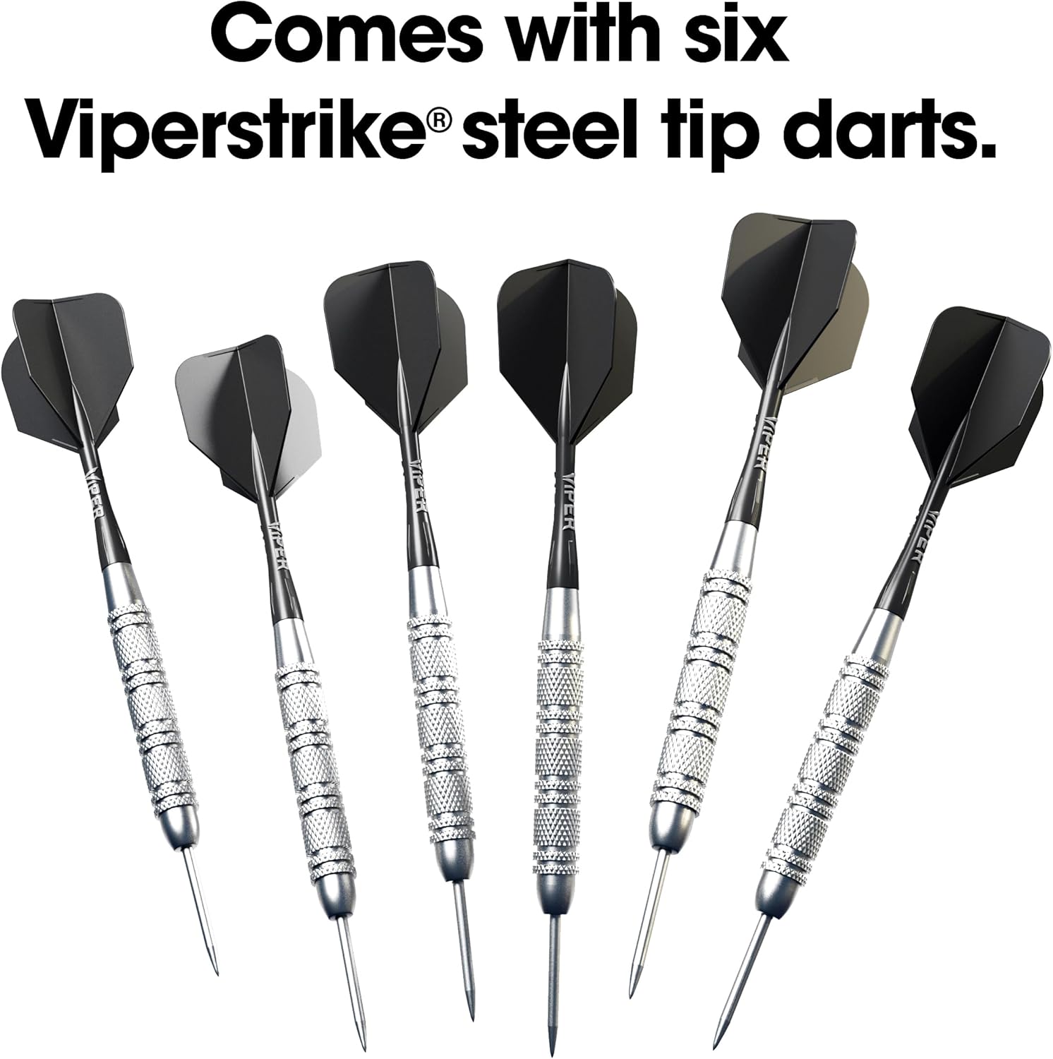 Bristle Dart Board Set Steel Tip Darts Staple Free Regulation
