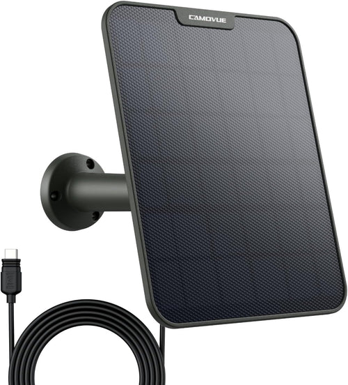 6W Solar Panel for Wildlife Trail Camera IP65 Outdoor Charger