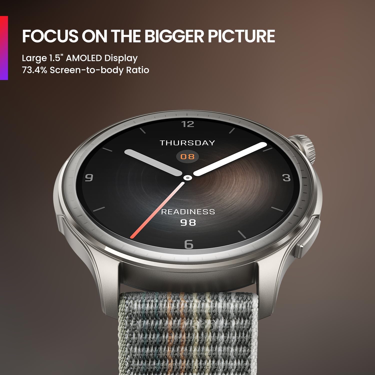 Premium AMOLED Smart Watch GPS NFC AI Coach