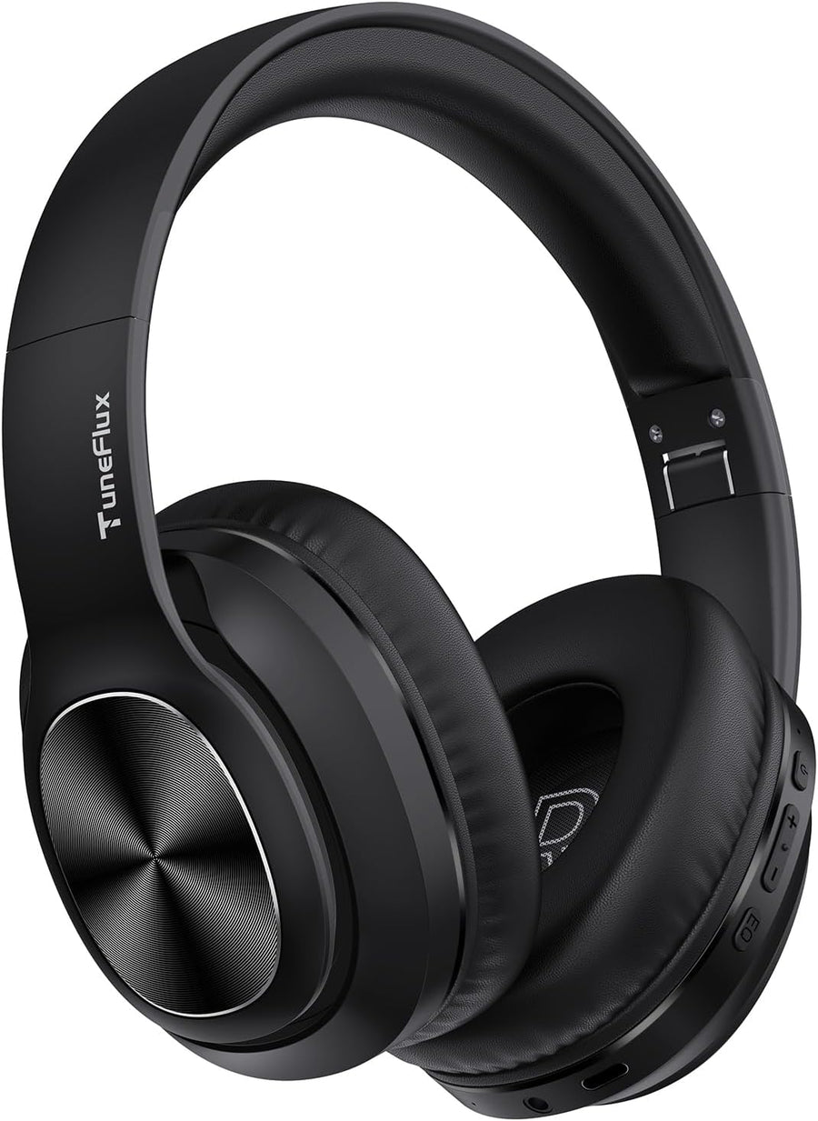 Bluetooth Over Ear Headphones 80H Playtime 3EQ Deep Bass Mic