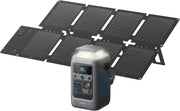 300W Portable Power Station 288Wh Solar Generator w 60W Panel
