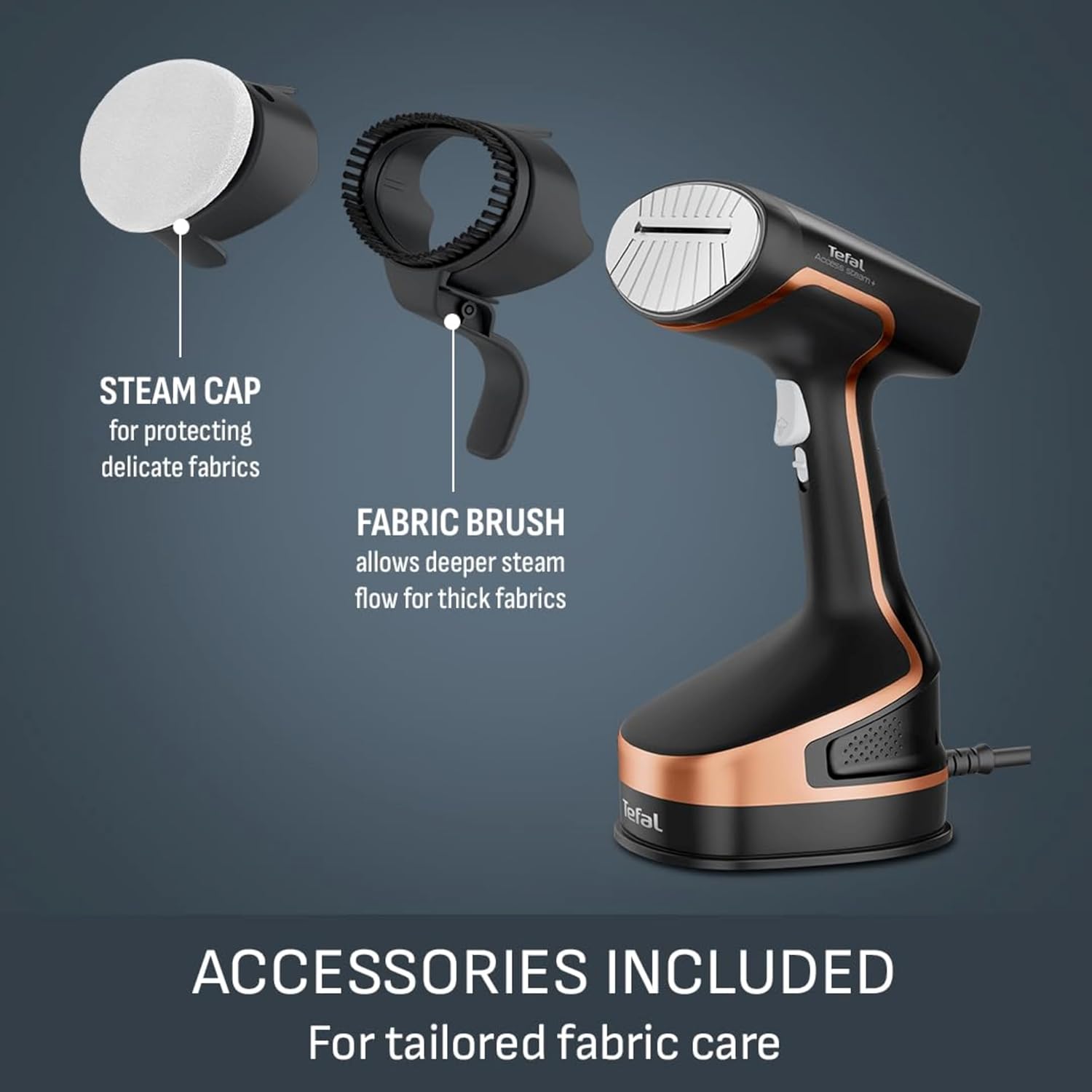 Handheld Clothes Steamer 1600W 26g Steam Fast Heat Ceramic Plate