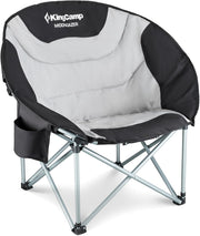 Moon Camping Chair XXL Padded Folding Seat Cooler Bag