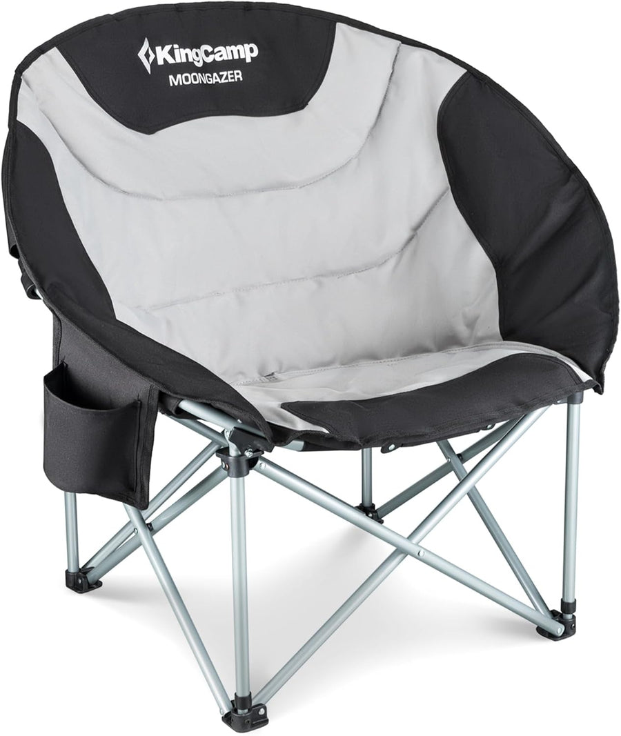 Moon Camping Chair XXL Padded Folding Seat Cooler Bag