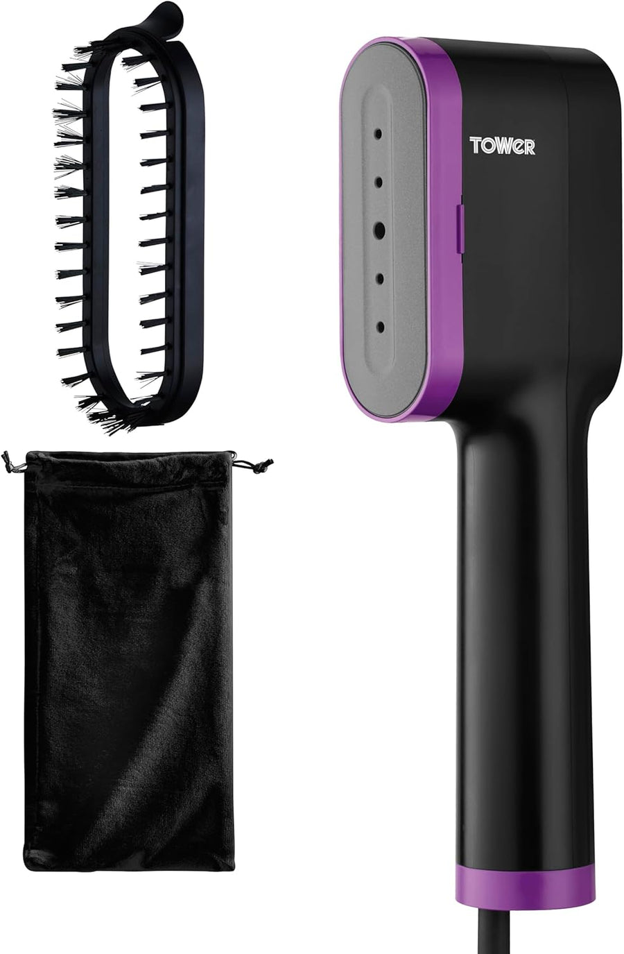 Handheld Clothes Steamer 1400W Ceramic Plate LED Fast Heat