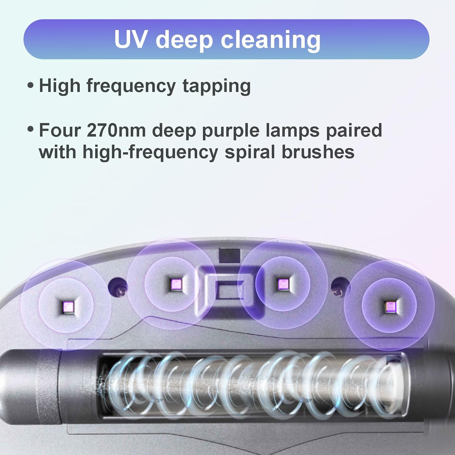 Bed Vacuum Robot Cordless UV Mattress Cleaner 14AW HEPA Auto