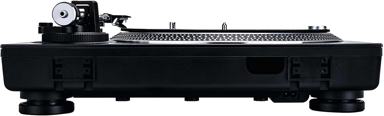 DJ Direct Drive Turntable High Torque Pitch Control Black