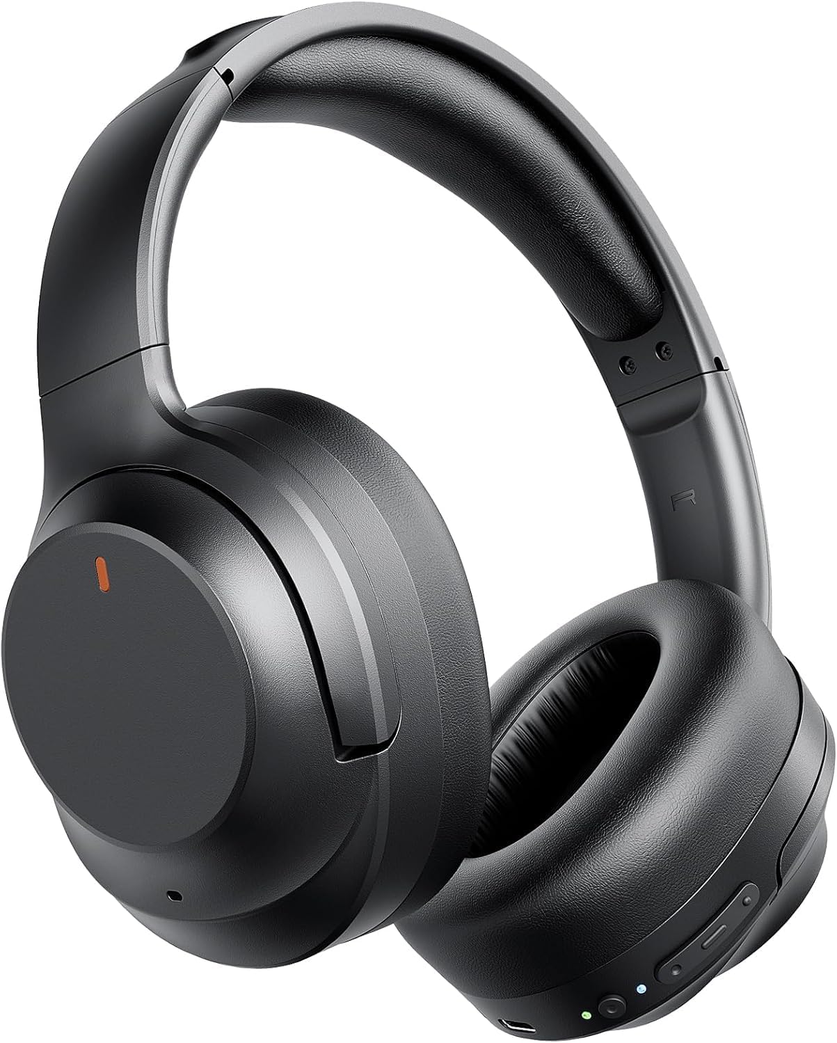 Active Noise Cancelling Bluetooth Headphones Over Ear HiFi Bass 30H Mic