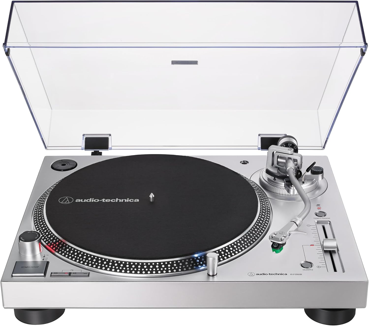 Direct Drive USB Turntable with Built In Preamp Black