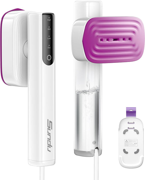 Travel Garment Steamer 1200W Portable Iron Fast Heat 2 In 1
