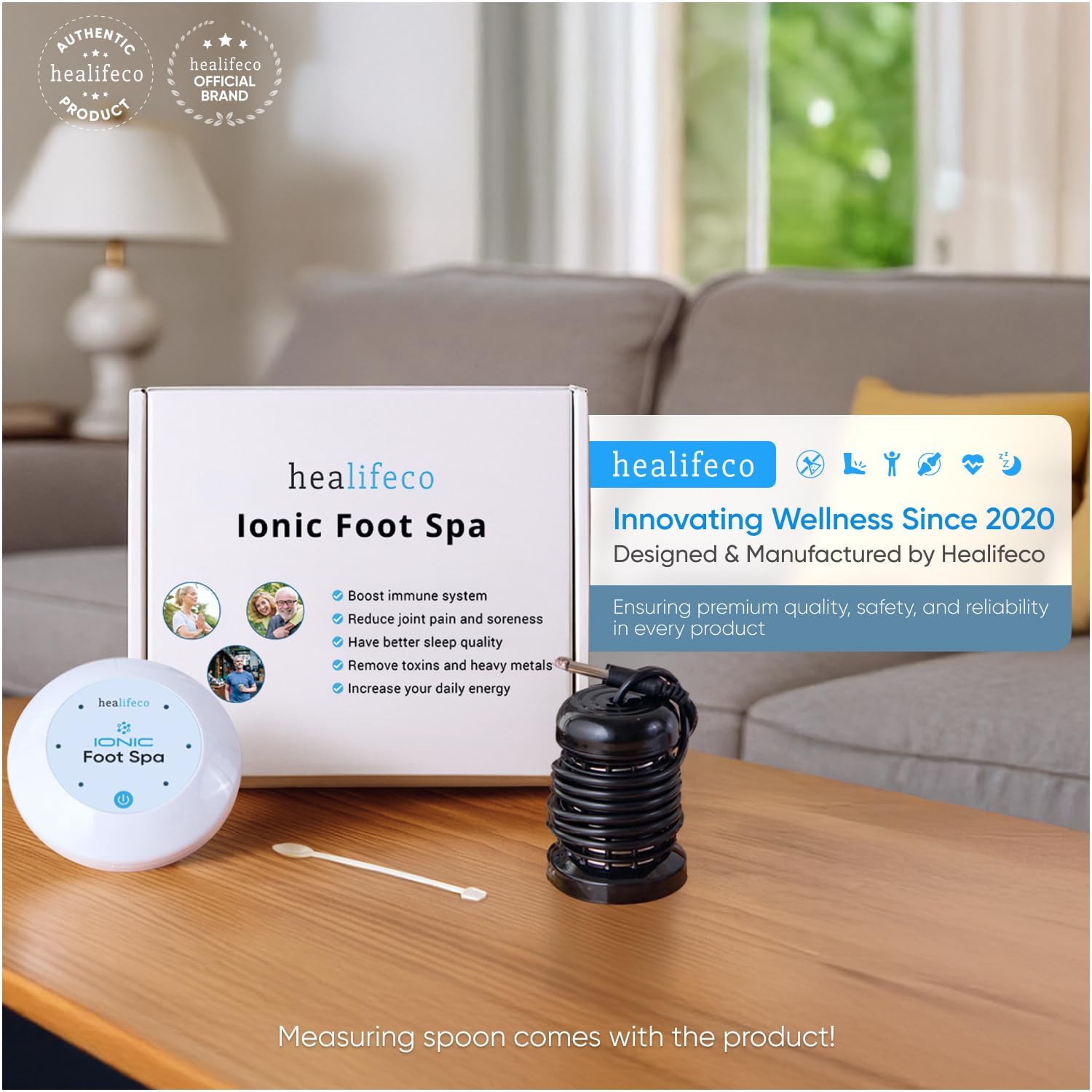 Ionic Foot Spa Detox Bath with Basin Ion Therapy Relax Home