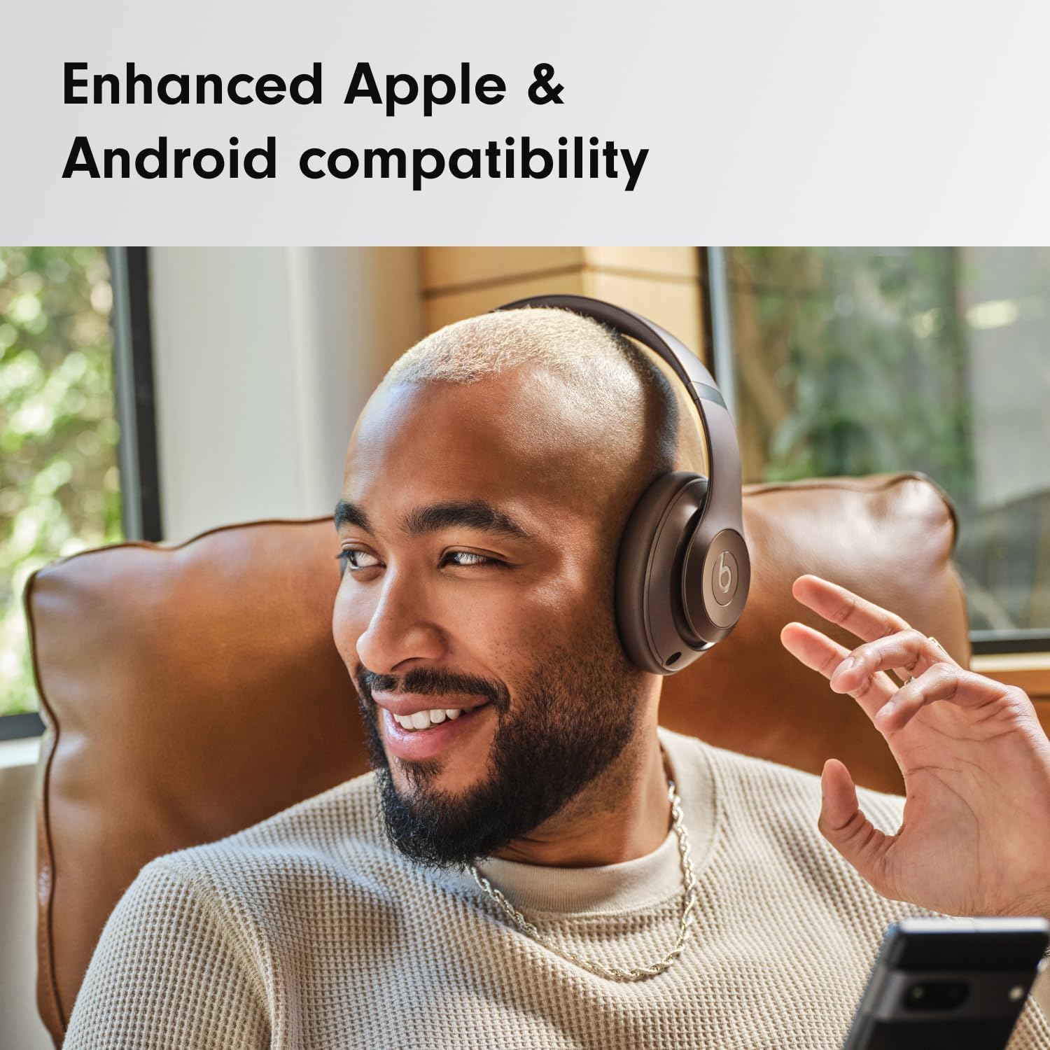 Bluetooth ANC Over Ear Headphones Spatial Audio Lossless USB C 40H Playtime