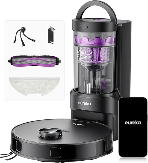 Robot Vacuum Mop Self Empty 10000Pa LiDAR Mapping Auto Clean