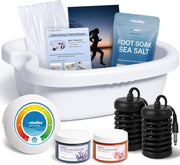 Ionic Foot Detox Spa Machine Kit Basin Salts Arrays Home Use