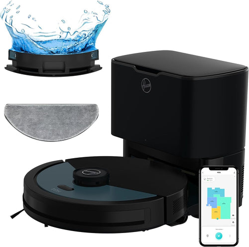 Robot Vacuum Mop Self Empty 4000Pa LiDAR Mapping WiFi App
