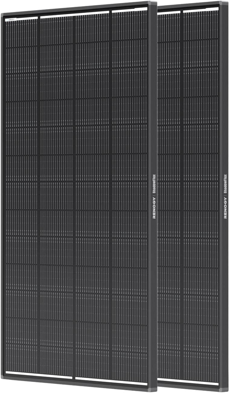 400W Solar Panel Kit 2x200W N Type Anti Shading RV Roof