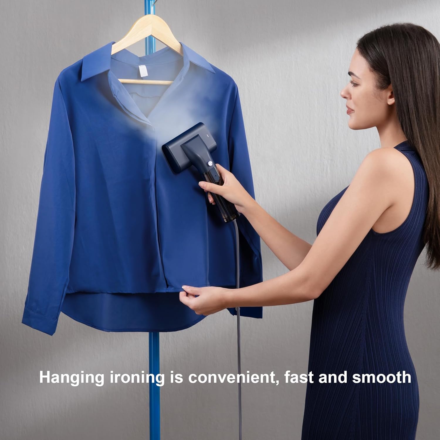 Portable Handheld Garment Steamer 1200W Fast Heat 18s Travel
