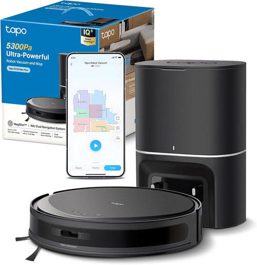 Robot Vacuum Mop Self Empty 5300Pa LiDAR Slim WiFi Pet Hair