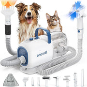 Dog Grooming Vacuum Blow Dryer Clippers 8 Tool Low Noise