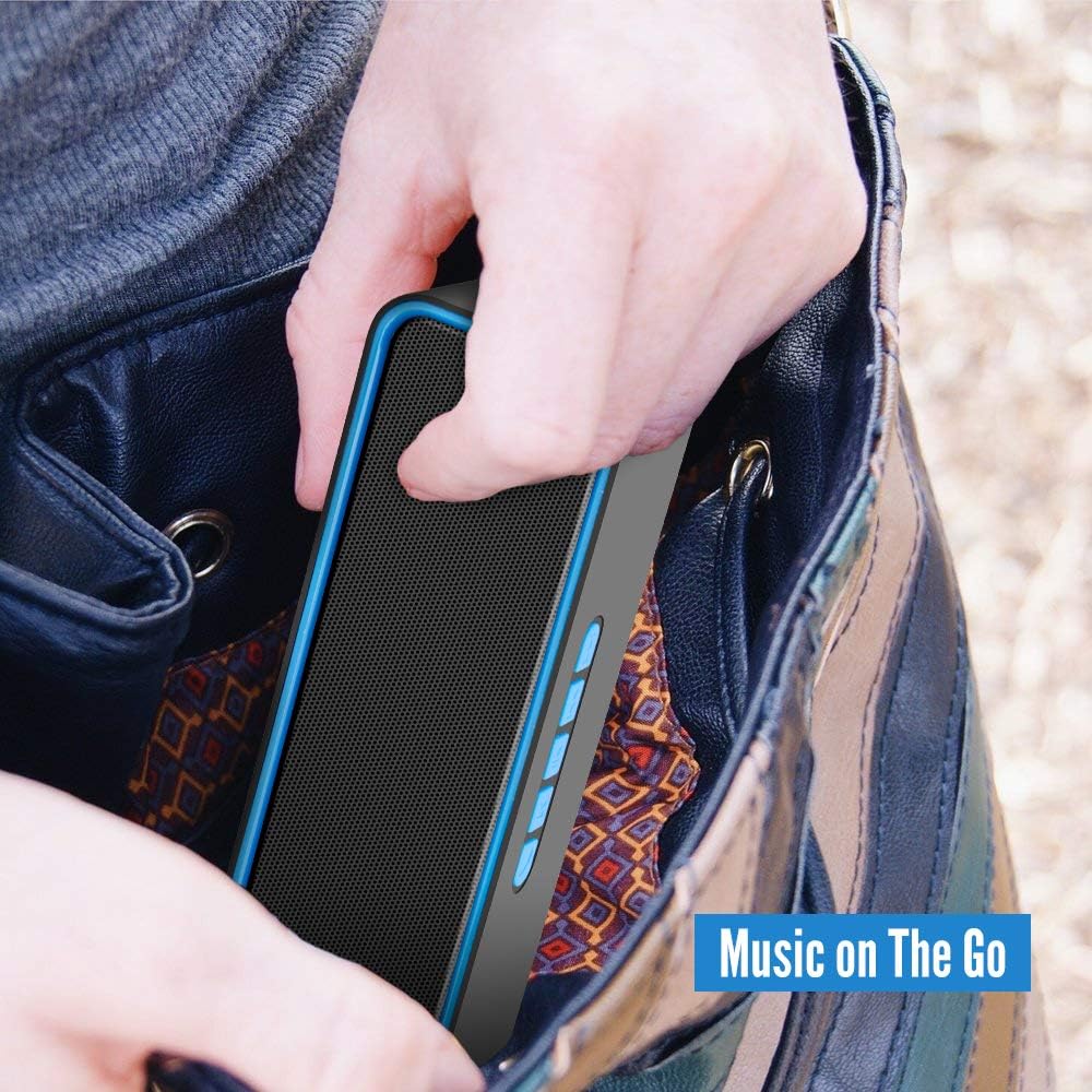 Portable Bluetooth Speaker 15W Stereo Bass 12H Battery