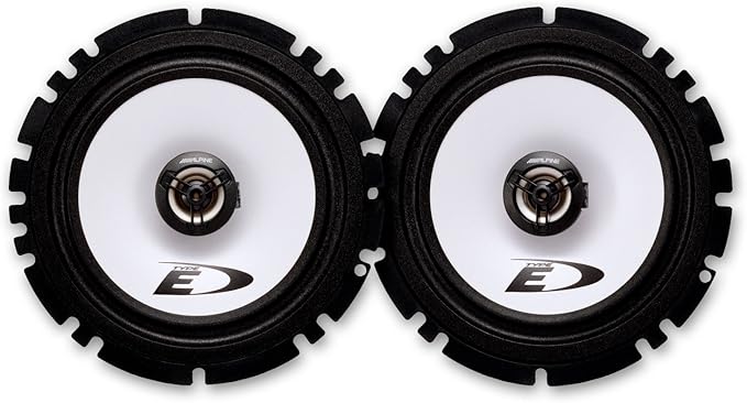6.5 Inch Car Speakers 220W 2 Way Coaxial Stereo Door Pair