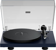 Audiophile Turntable Carbon Fiber Tonearm Steel Blue