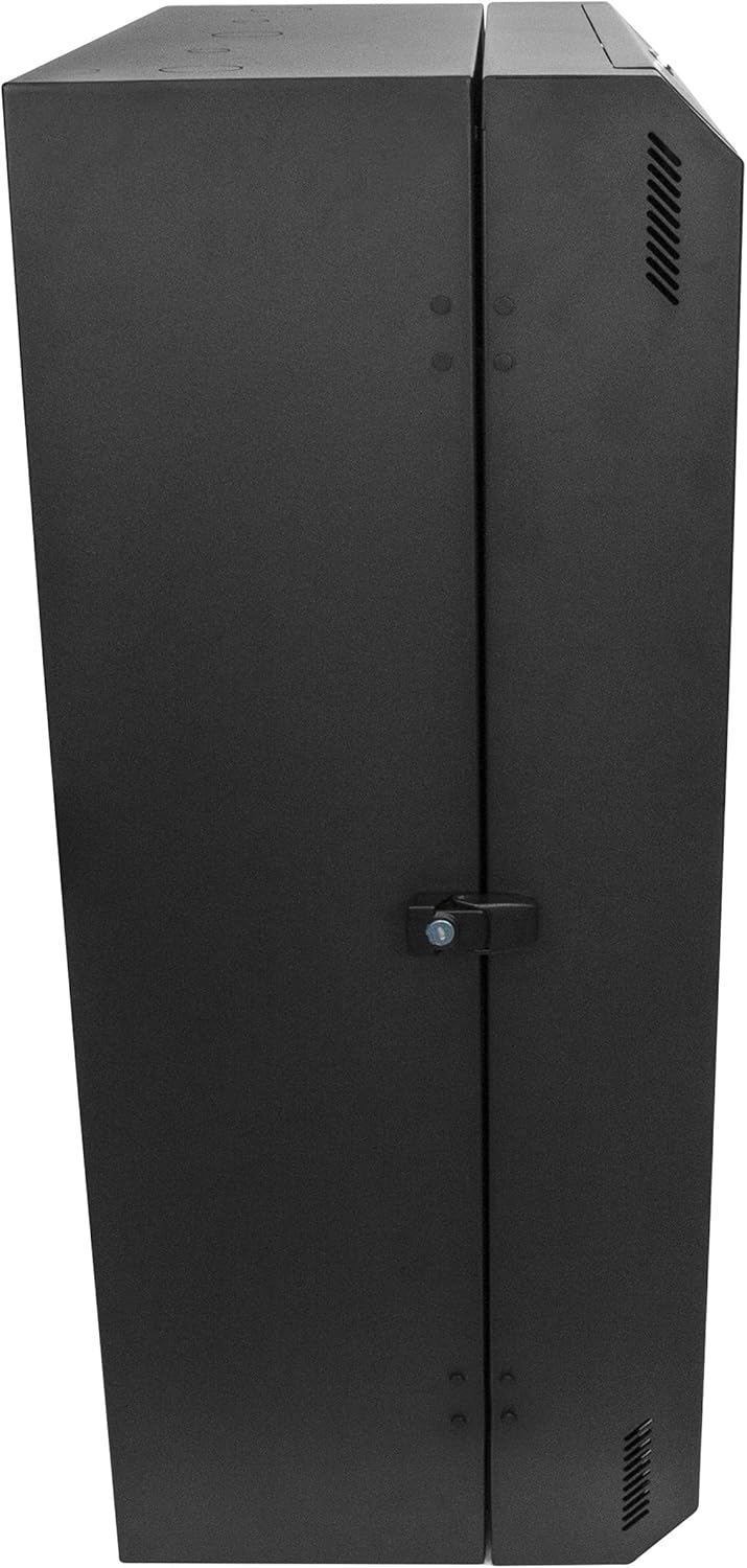8U Vertical Wall Mount Server Rack Cabinet 19 Inch Locking