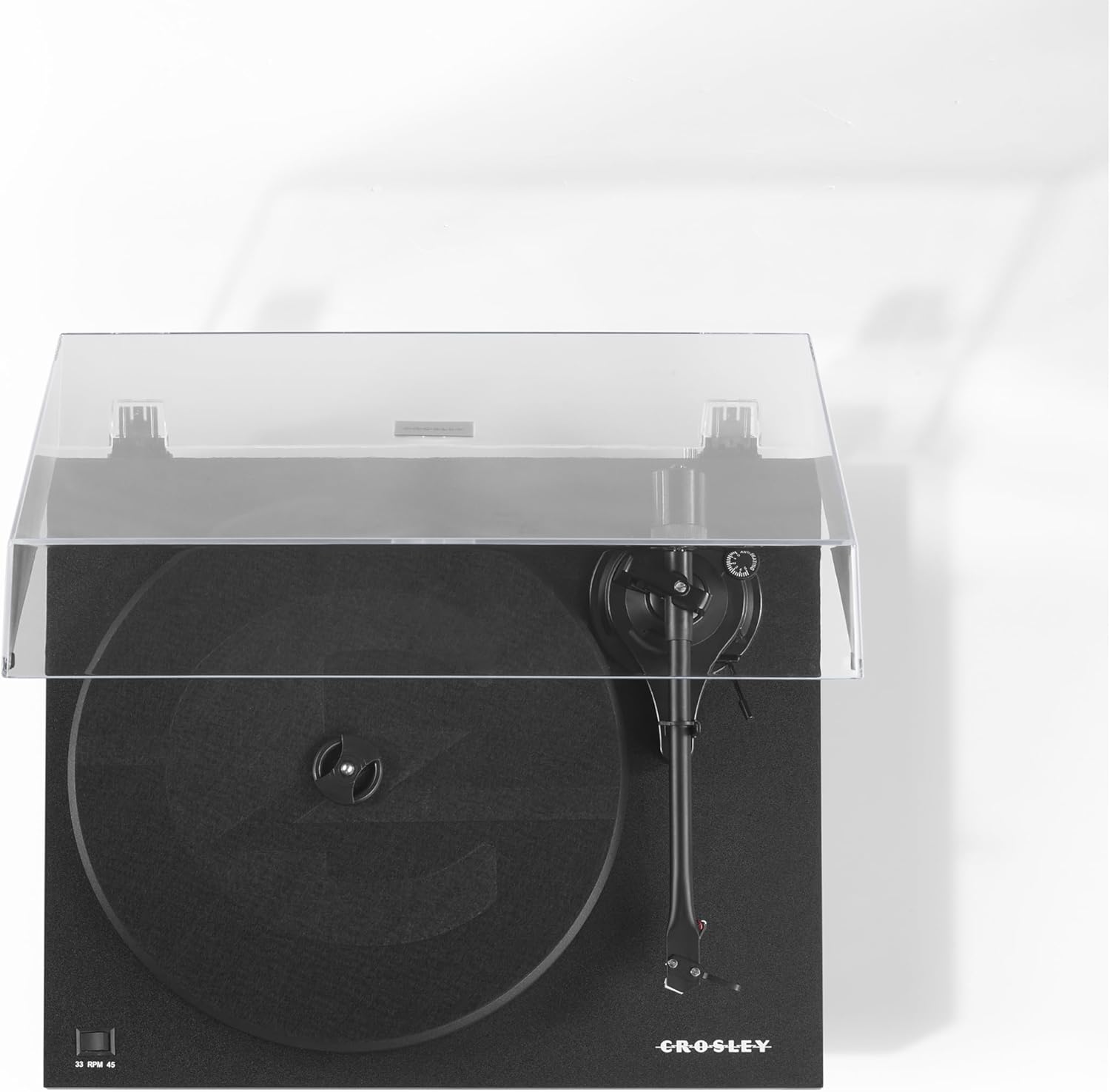 Bluetooth Belt Drive Turntable with AT Cartridge Black