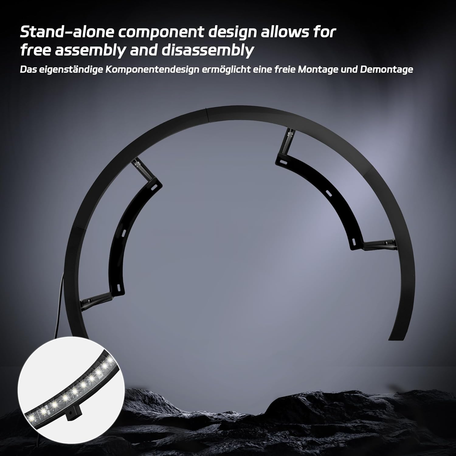 Dartboard LED Light 270 Ring 114 LEDs Shadow Free Universal