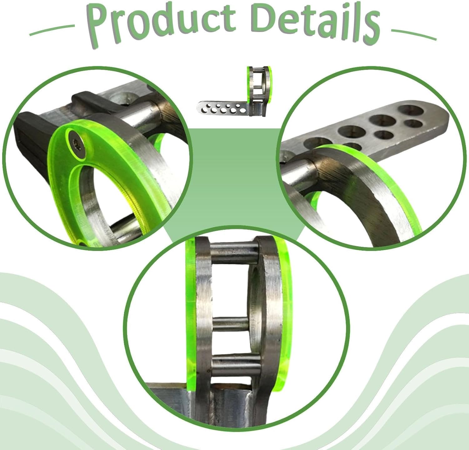 Belt Squat Attachment Barbell Row Trainer 2 Inch Bar Adapter