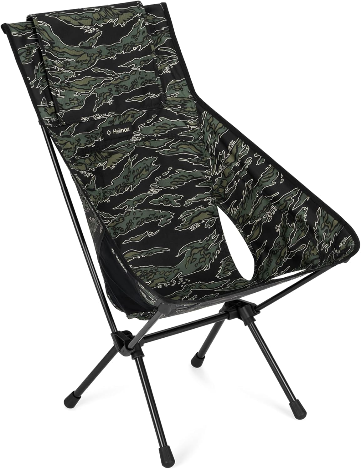 High Back Camping Chair Portable Foldable Camo Seat