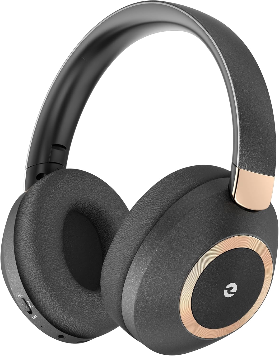 Wireless Noise Cancelling Over Ear Headphones 100Hr Battery Black
