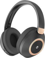 Wireless Noise Cancelling Over Ear Headphones 100Hr Battery Black