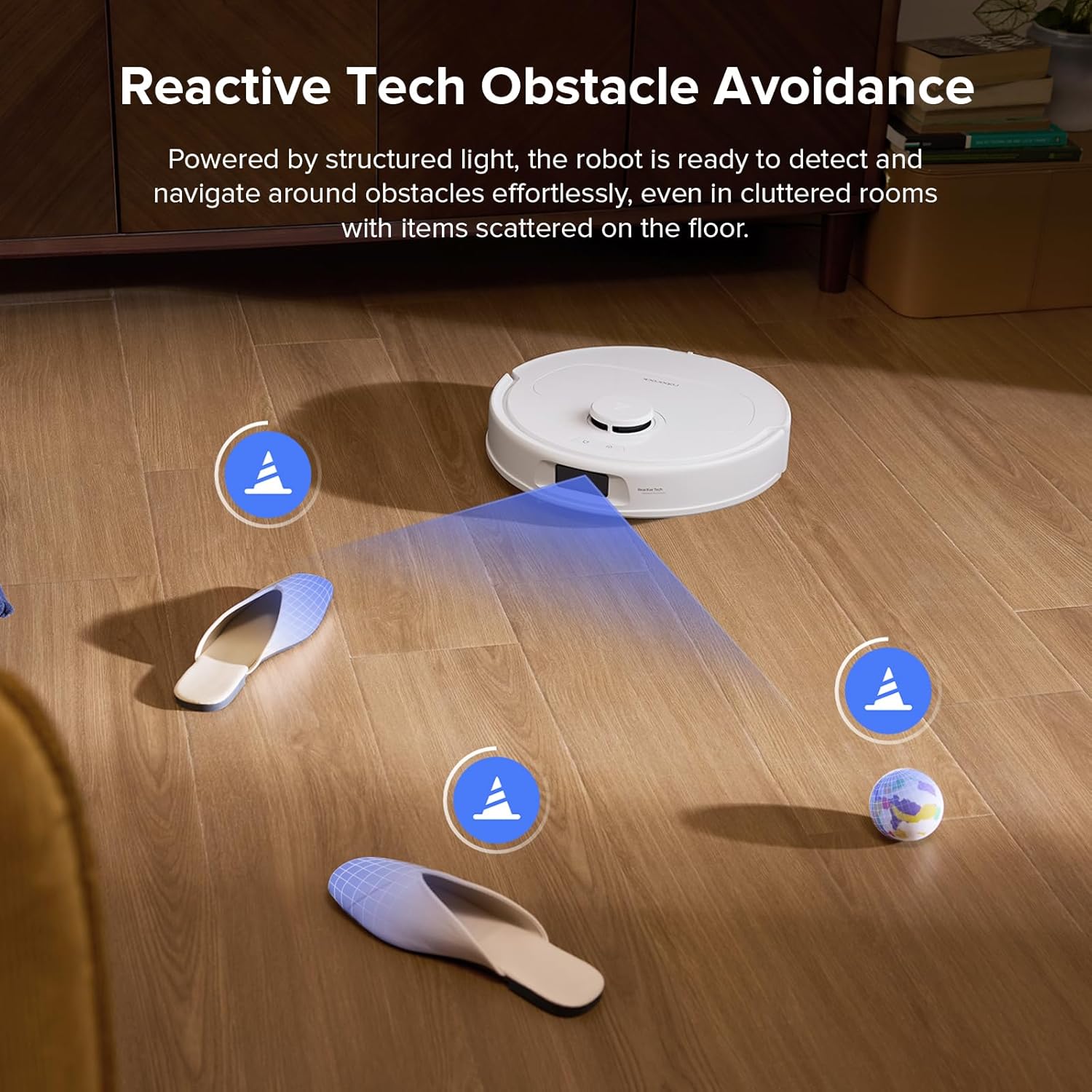 Robot Vacuum Mop 10000Pa Self Empty Wash Dry LiDAR Smart Mapping
