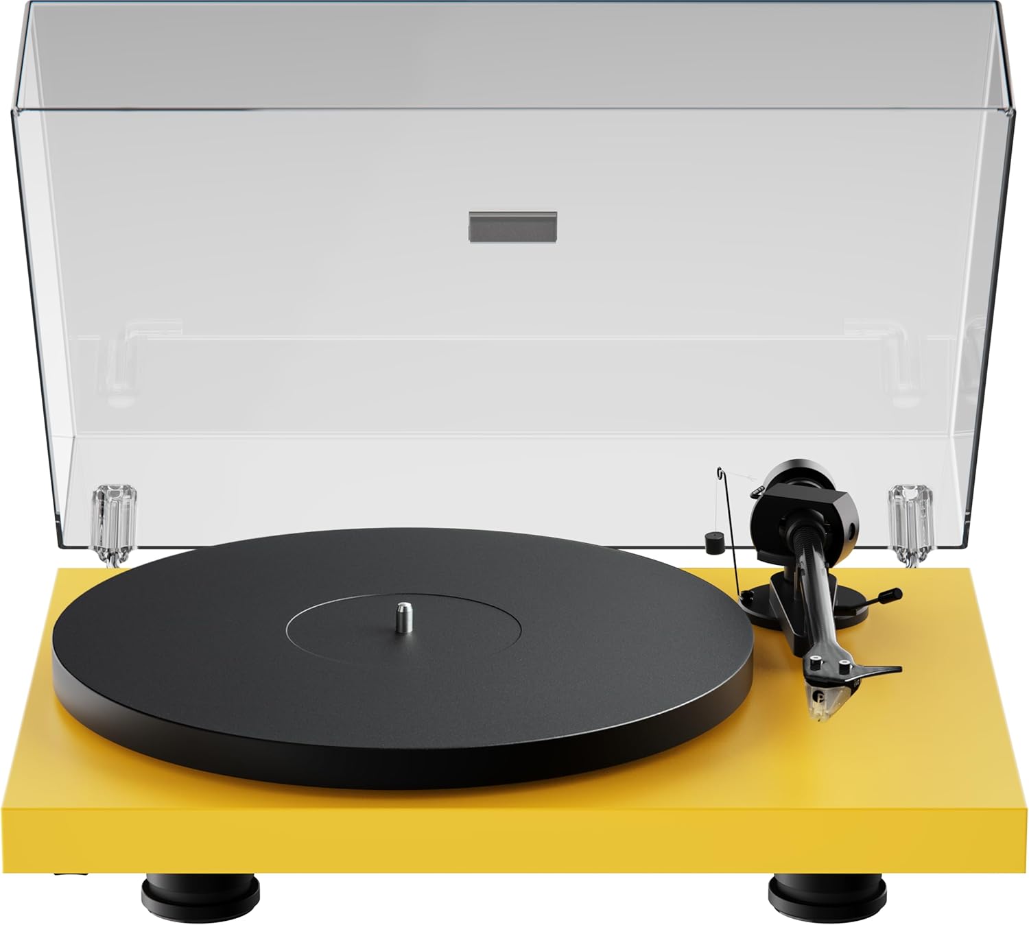 Audiophile Turntable Carbon Fiber Tonearm Golden Yellow