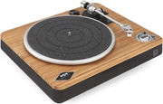 Bluetooth Bamboo Vinyl Turntable with Preamp 2 Speed