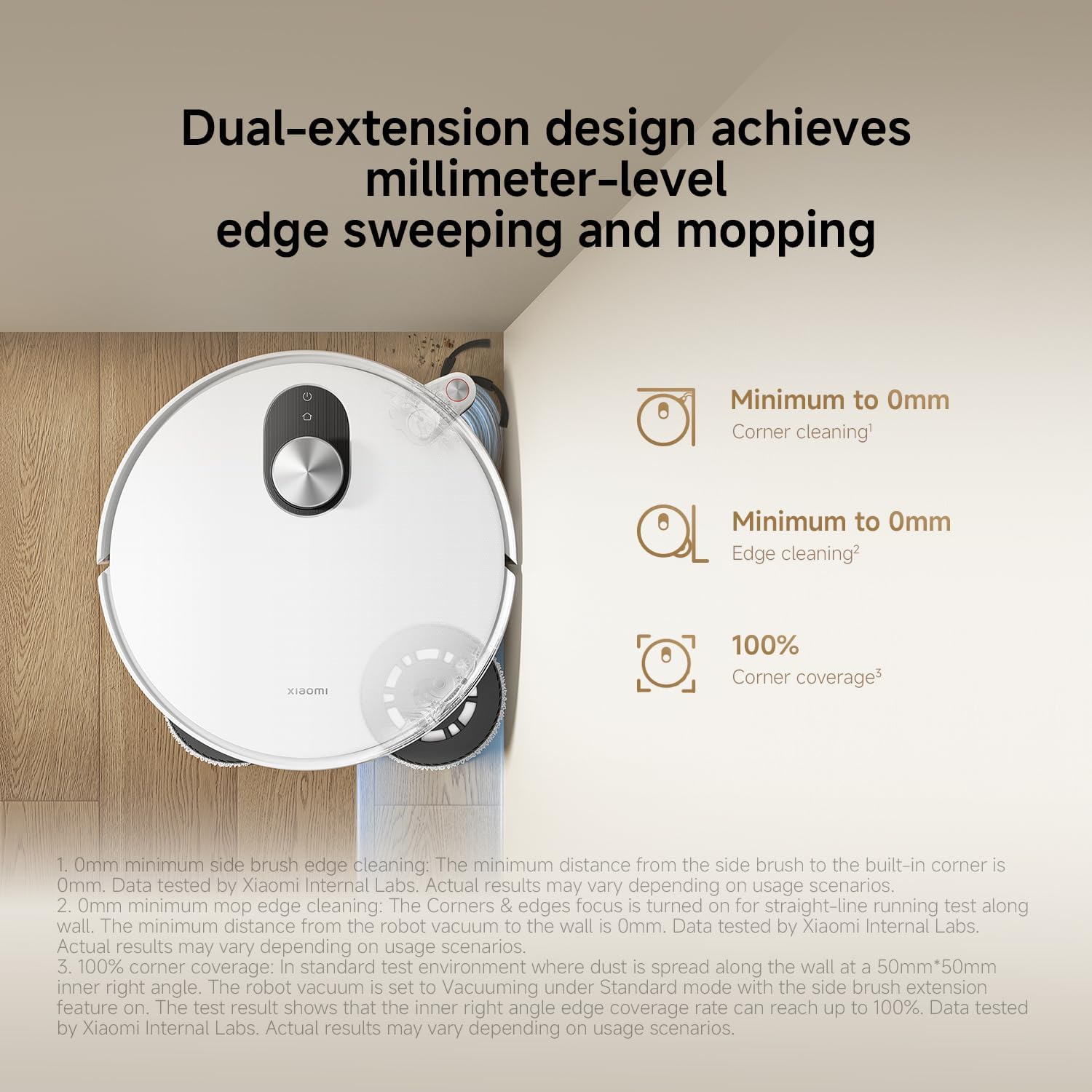 Robot Vacuum Mop Self Empty 20000Pa LiDAR Slim Smart Auto Clean