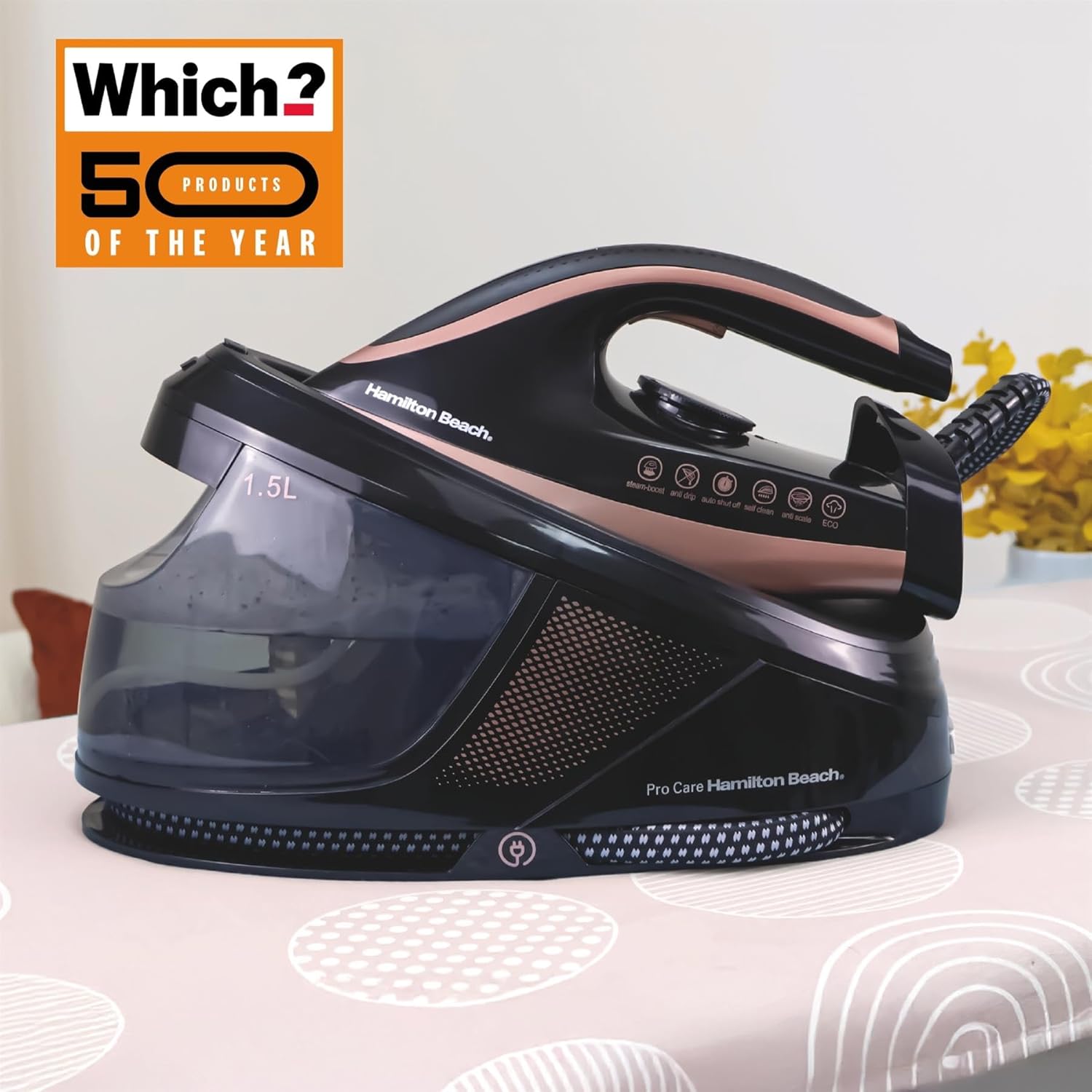 Steam Generator Iron 3100W 3 Bar Pressure 120g Steam Vertical Steam