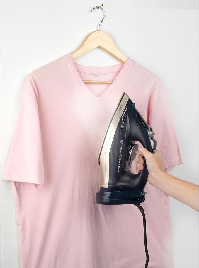 2600W Cordless Steam Iron Ceramic Soleplate 320ml Tank 120g Boost