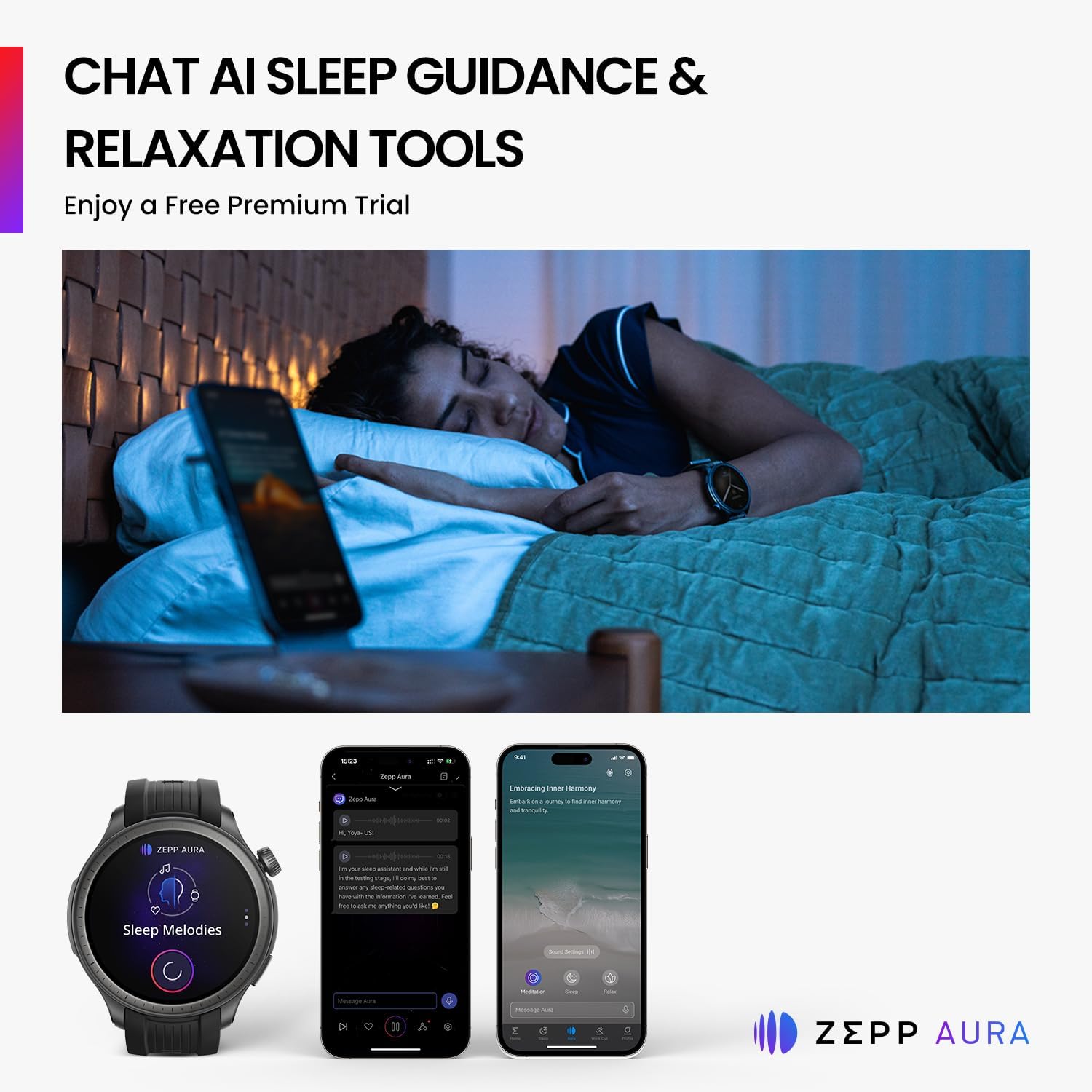 Premium AMOLED Smart Watch GPS NFC AI Coach